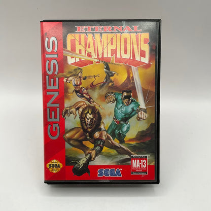 Eternal Champions Sega Genesis CIB #1