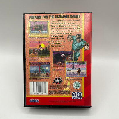 Eternal Champions Sega Genesis CIB #1
