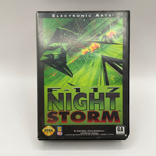 F-117 Night Storm Sega Genesis CIB