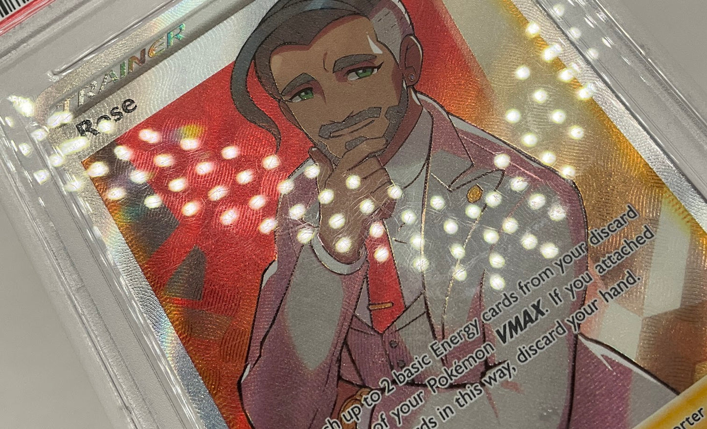 Rose Pokemon Darkness Ablaze Full Art #189 PSA 10