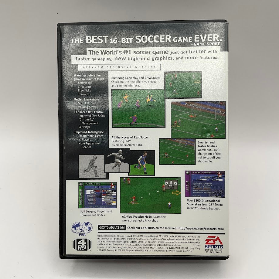 FIFA '96 Sega Genesis CIB