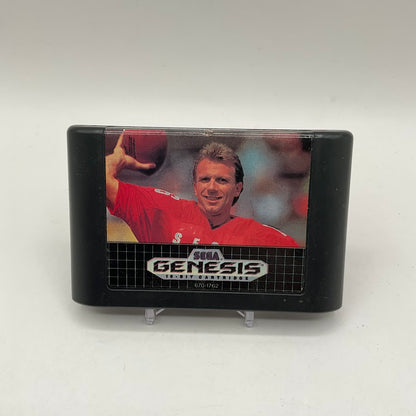 Joe Montana II Sports Talk Football Sega Genesis Used