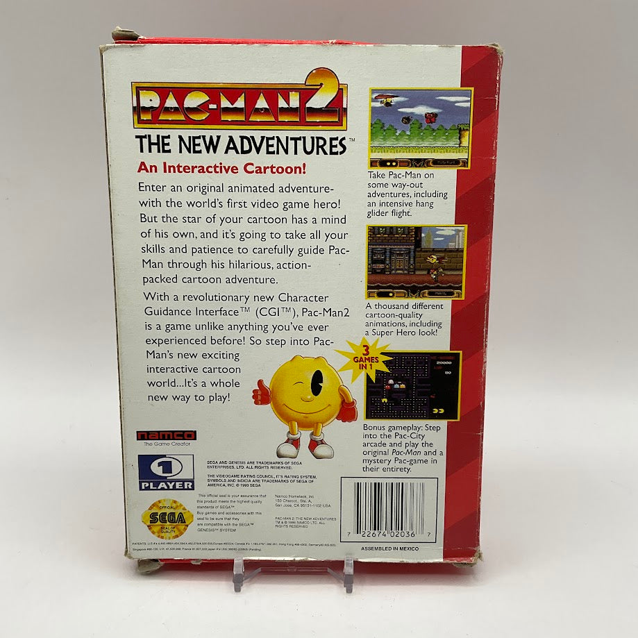Pac-Man 2 The New Adventures Sega Genesis Used