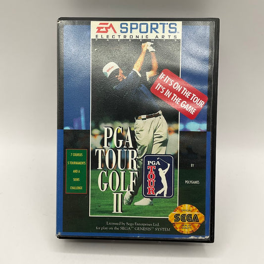 PGA Tour Golf II Sega Genesis CIB