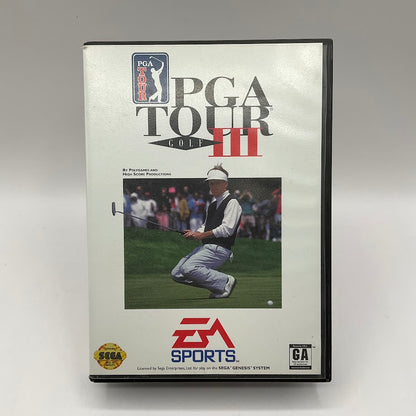 PGA Tour Golf III Sega Genesis CIB