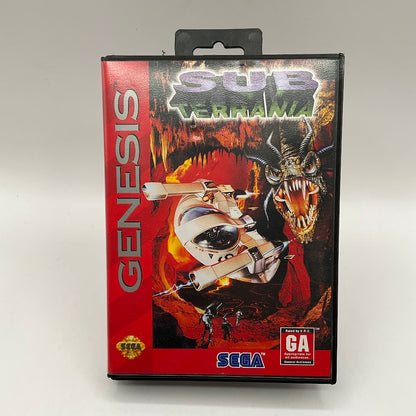 Sub Terrania Sega Genesis SIC