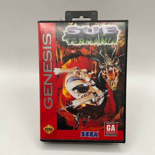 Sub Terrania Sega Genesis SIC