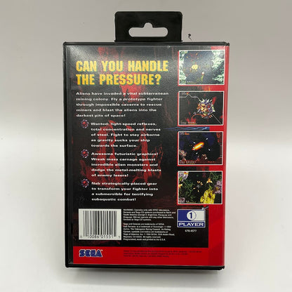 Sub Terrania Sega Genesis SIC