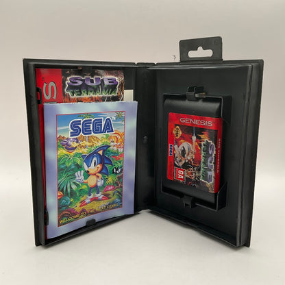 Sub Terrania Sega Genesis SIC