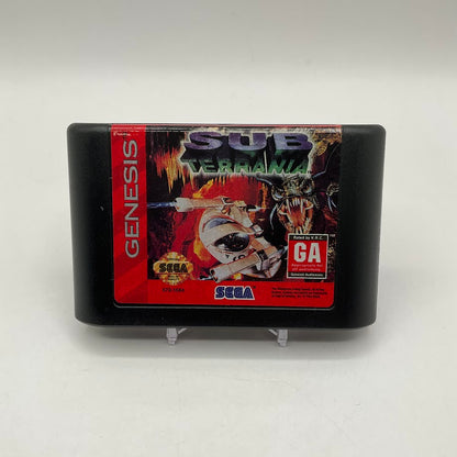 Sub Terrania Sega Genesis SIC