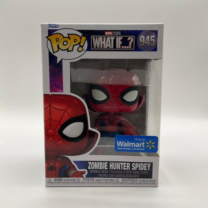 Zombie Hunter Spidey Funko Pop! What If...? #945 Walmart Exclusive