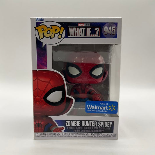 Zombie Hunter Spidey Funko Pop! What If...? #945 Walmart Exclusive