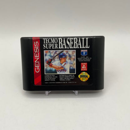 Tecmo Super Baseball Sega Genesis CIB