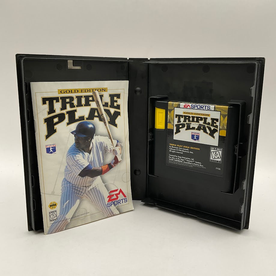 Triple Play Gold Sega Genesis CIB