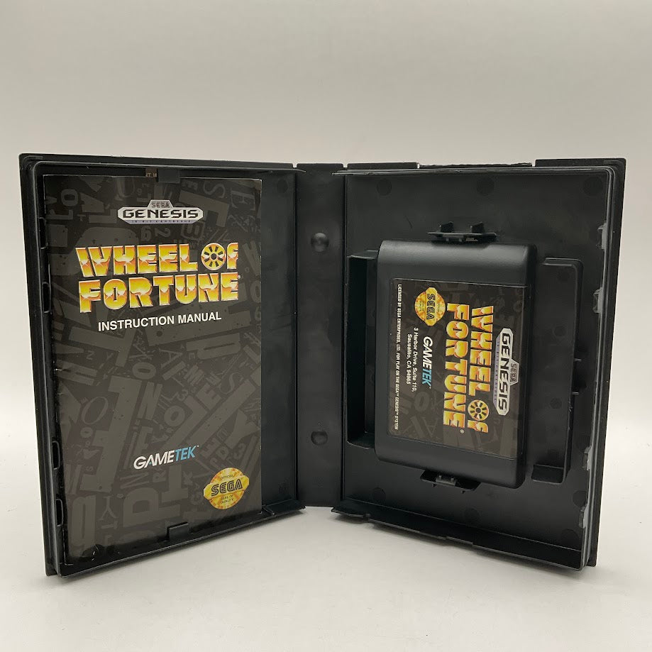 Wheel of Fortune Sega Genesis CIB