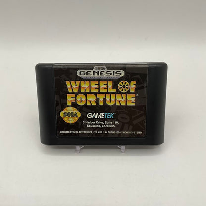 Wheel of Fortune Sega Genesis CIB