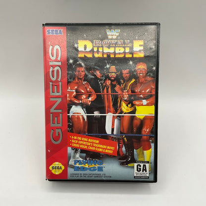 WWF Royal Rumble Sega Genesis CIB