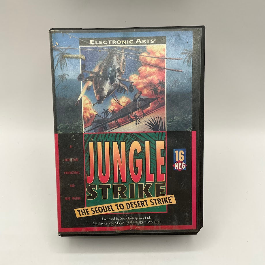 Jungle Strike Sega Genesis Used