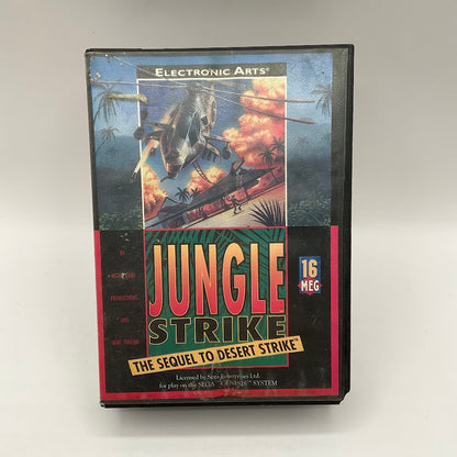Jungle Strike Sega Genesis Used