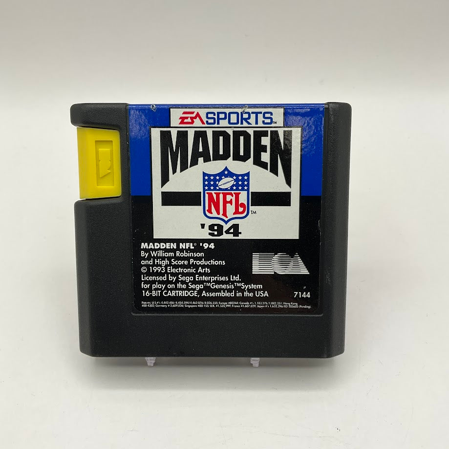 Madden NFL '94 Sega Genesis CIB