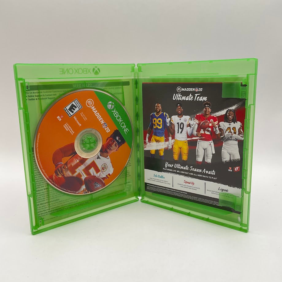 Madden NFL 20 Xbox One Used