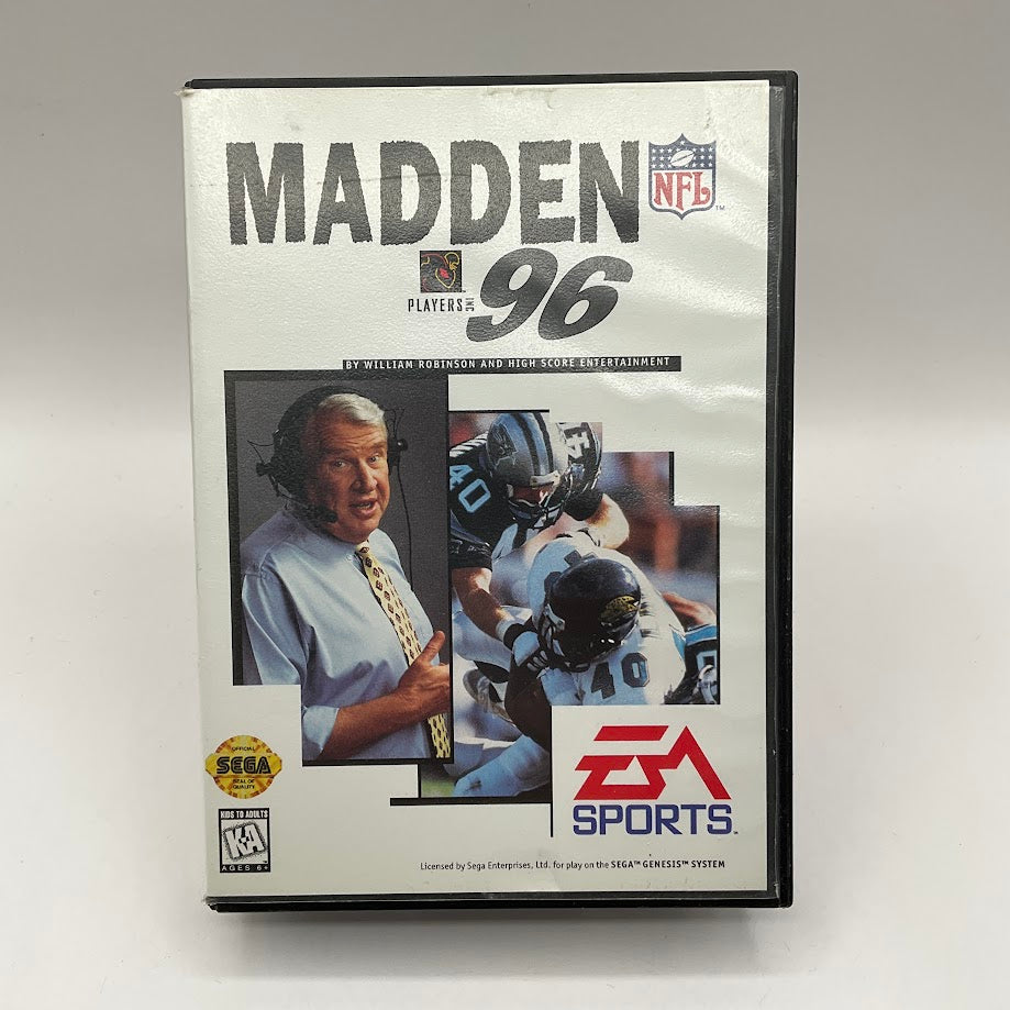 Madden NFL '96 Sega Genesis CIB #2