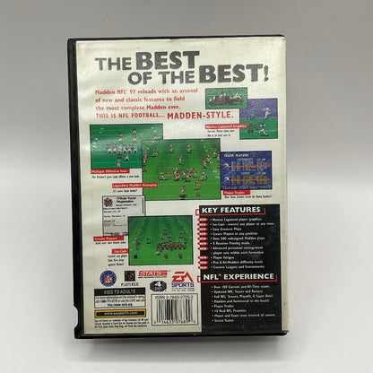 Madden NFL '97 Sega Genesis CIB #1