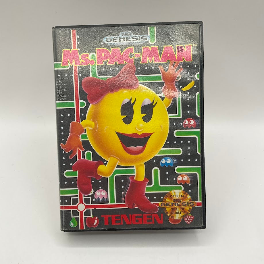 Ms. Pac-Man Sega Genesis CIB #1
