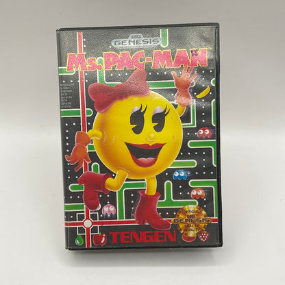 Ms. Pac-Man Sega Genesis CIB #1
