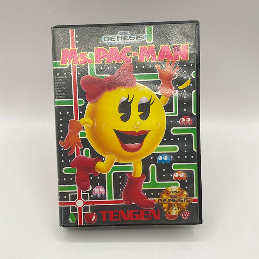 Ms. Pac-Man Sega Genesis CIB #1