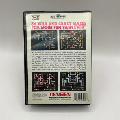 Ms. Pac-Man Sega Genesis CIB #1