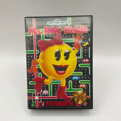Ms. Pac-Man Sega Genesis CIB #2