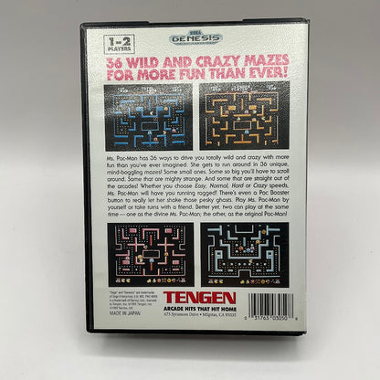 Ms. Pac-Man Sega Genesis CIB #2