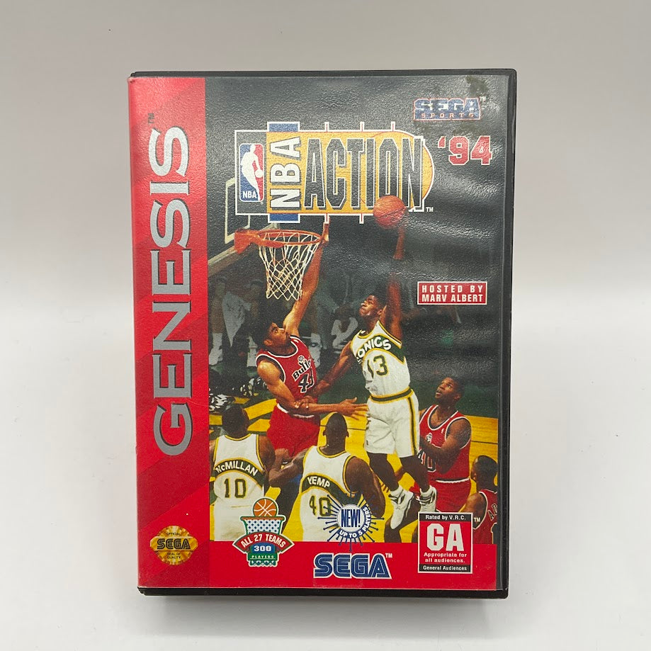 NBA Action '94 Sega Genesis CIB