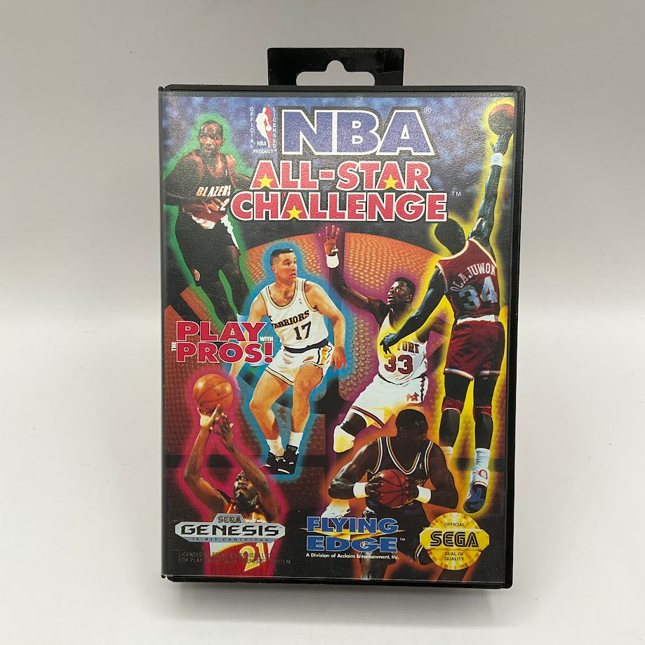 NBA All-Star Challenge Sega Genesis CIB