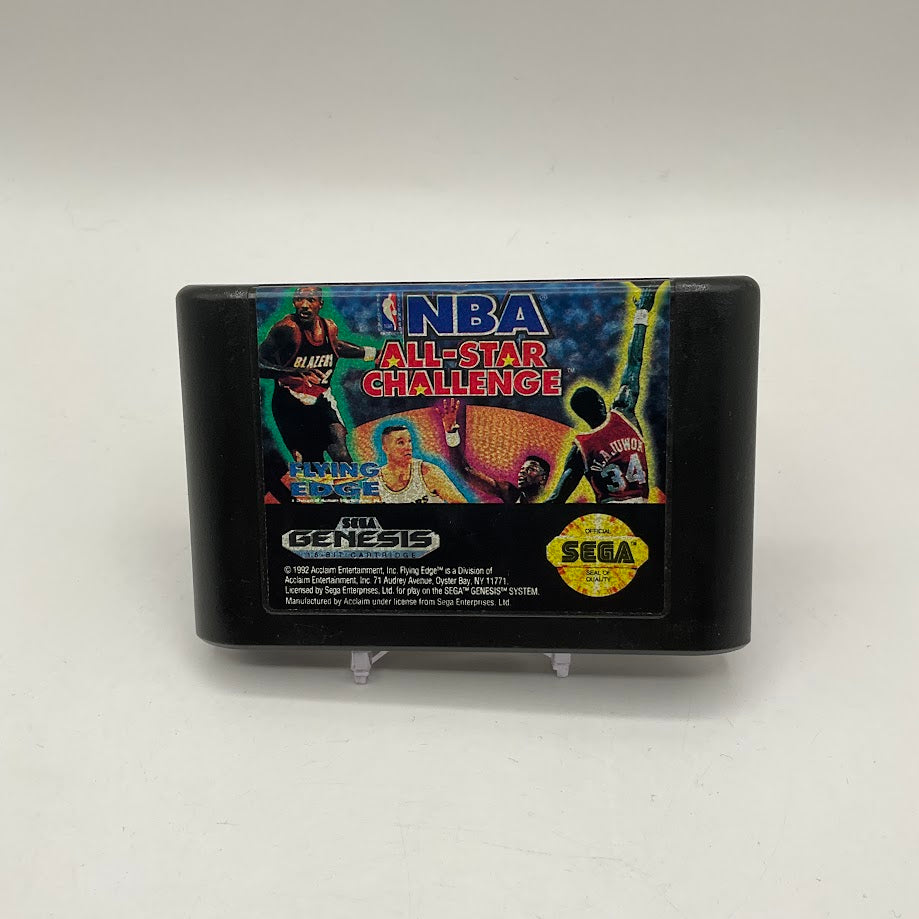 NBA All-Star Challenge Sega Genesis CIB