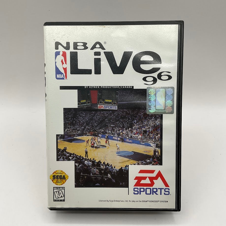 NBA Live '96 Sega Genesis CIB