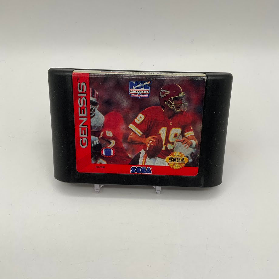 NFL Football '94 Starring Joe Montana Sega Genesis CIB #1