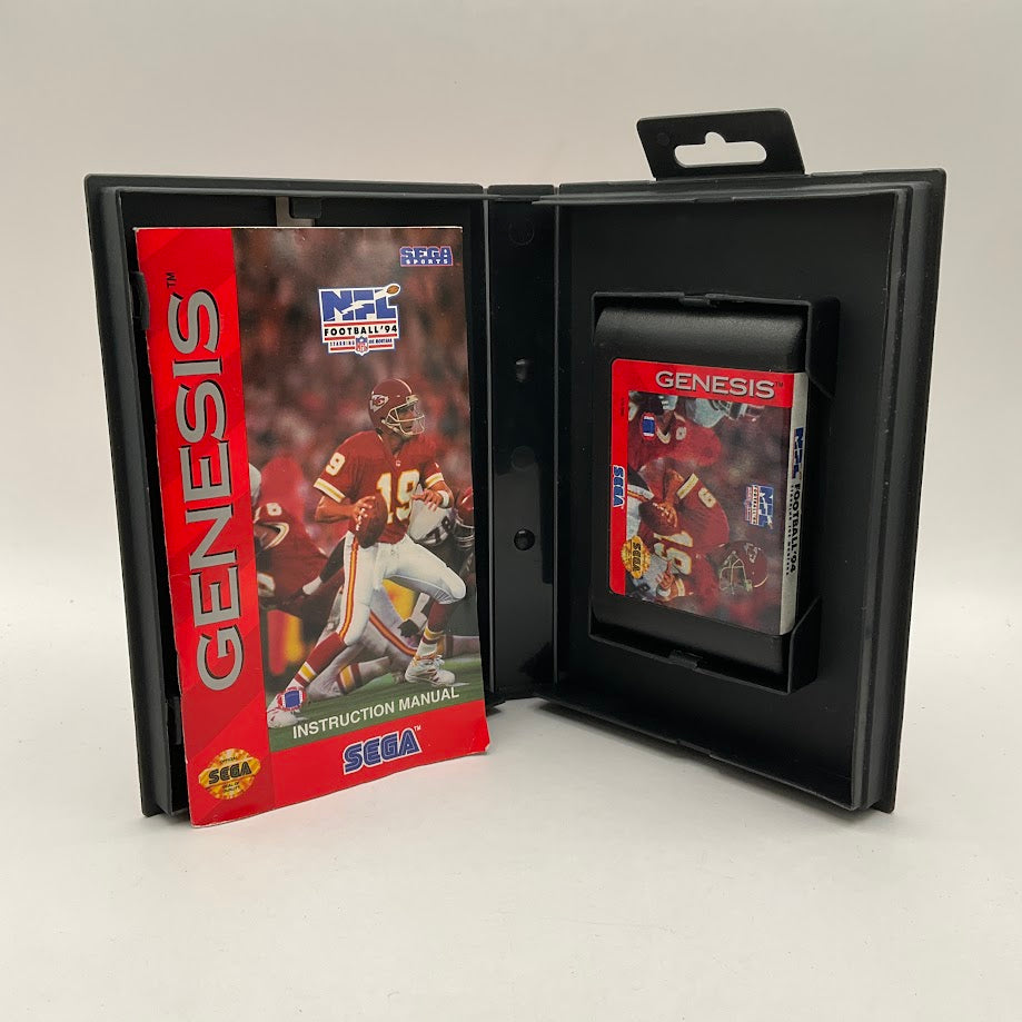 NFL Football '94 Starring Joe Montana Sega Genesis CIB #2