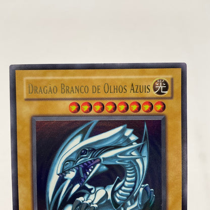 Blue-Eyes White Dragon Yu-Gi-Oh! Ultra Rare 1st Edition Porteugese DIK-P001 #1