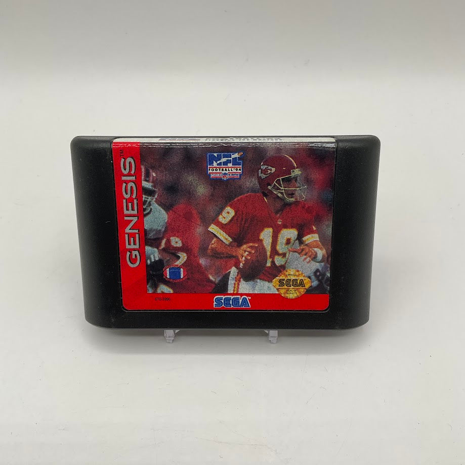 NFL Football '94 Starring Joe Montana Sega Genesis CIB #2