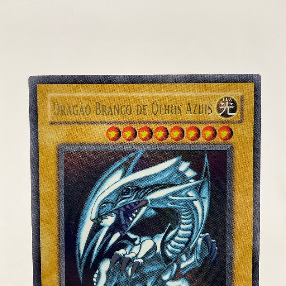 Blue-Eyes White Dragon Yu-Gi-Oh! Ultra Rare 1st Edition Porteugese DIK-P001 #3