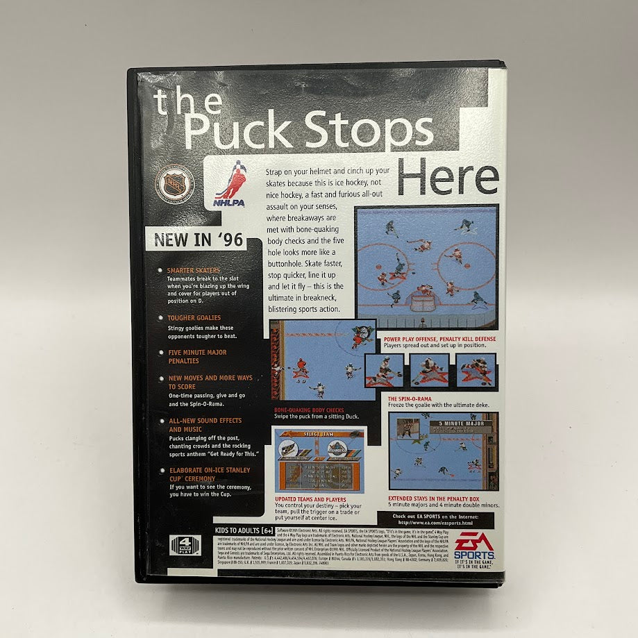 NHL '96 Sega Genesis CIB