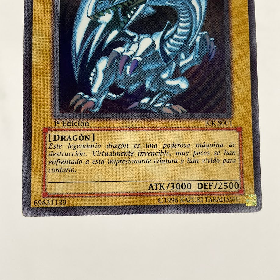 Blue-Eyes White Dragon Yu-Gi-Oh! Ultra Rare 1st Edition Spanish BIK-S001 #1