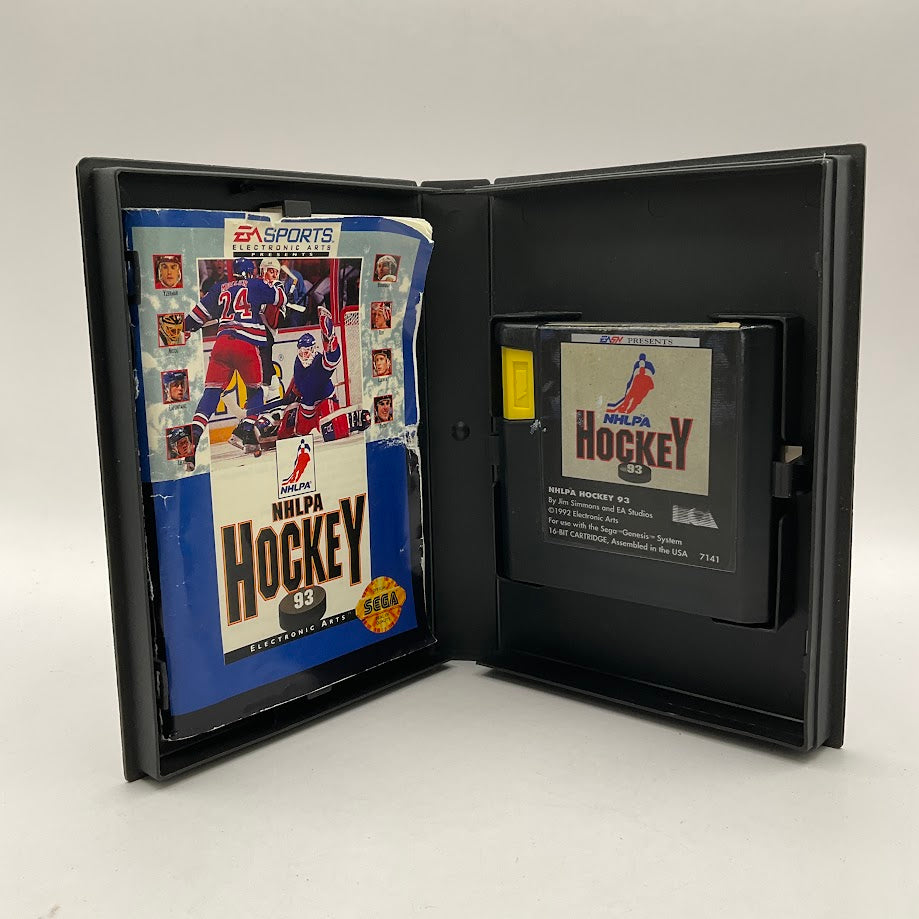 NHLPA Hockey '93 Sega Genesis CIB #1