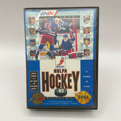 NHLPA Hockey '93 Sega Genesis CIB #2