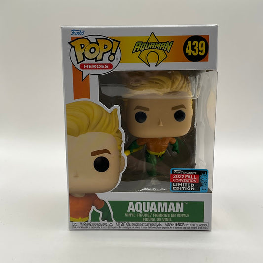 Aquaman Funko Pop! DC #439 2022 Fall Convention