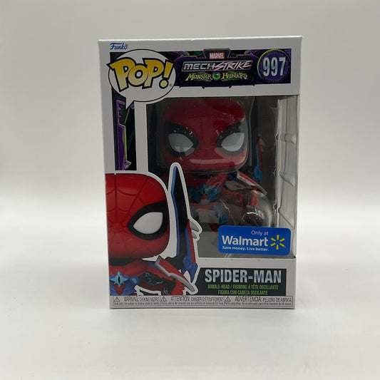 Spider-Man Funko Pop! Mech Strike Monster Hunters #997 Walmart Exclusive