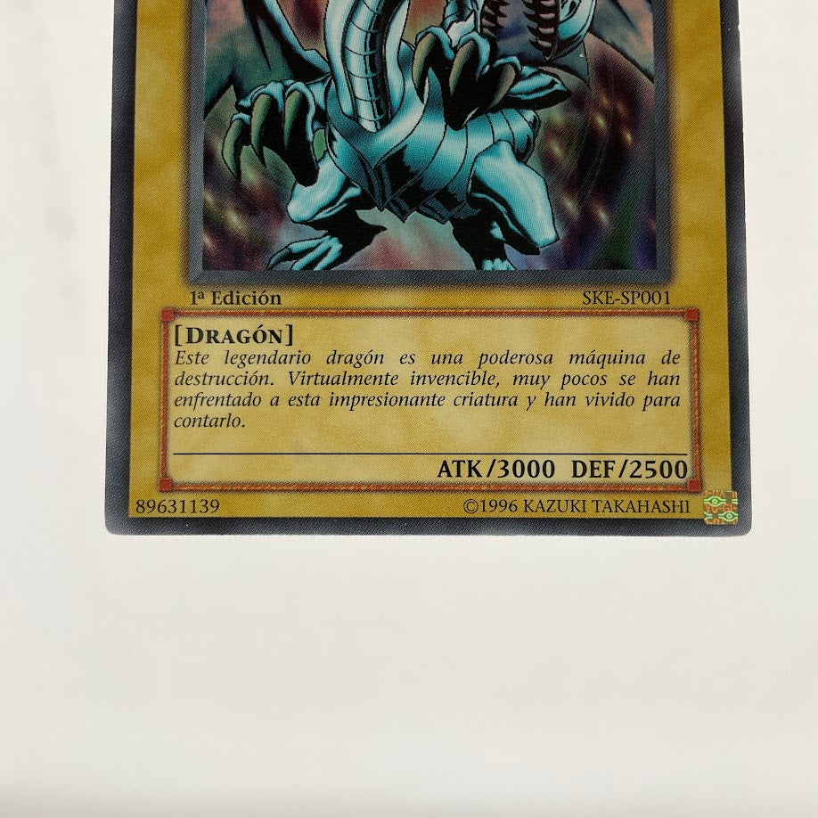 Blue-Eyes White Dragon Yu-Gi-Oh! Super 1st Edition Spanish SKE-SP001 #2