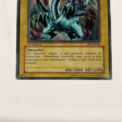 Blue-Eyes White Dragon Yu-Gi-Oh! Super 1st Edition Spanish SKE-SP001 #2
